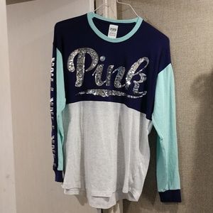 ✨Sequin  PINK long sleeve✨